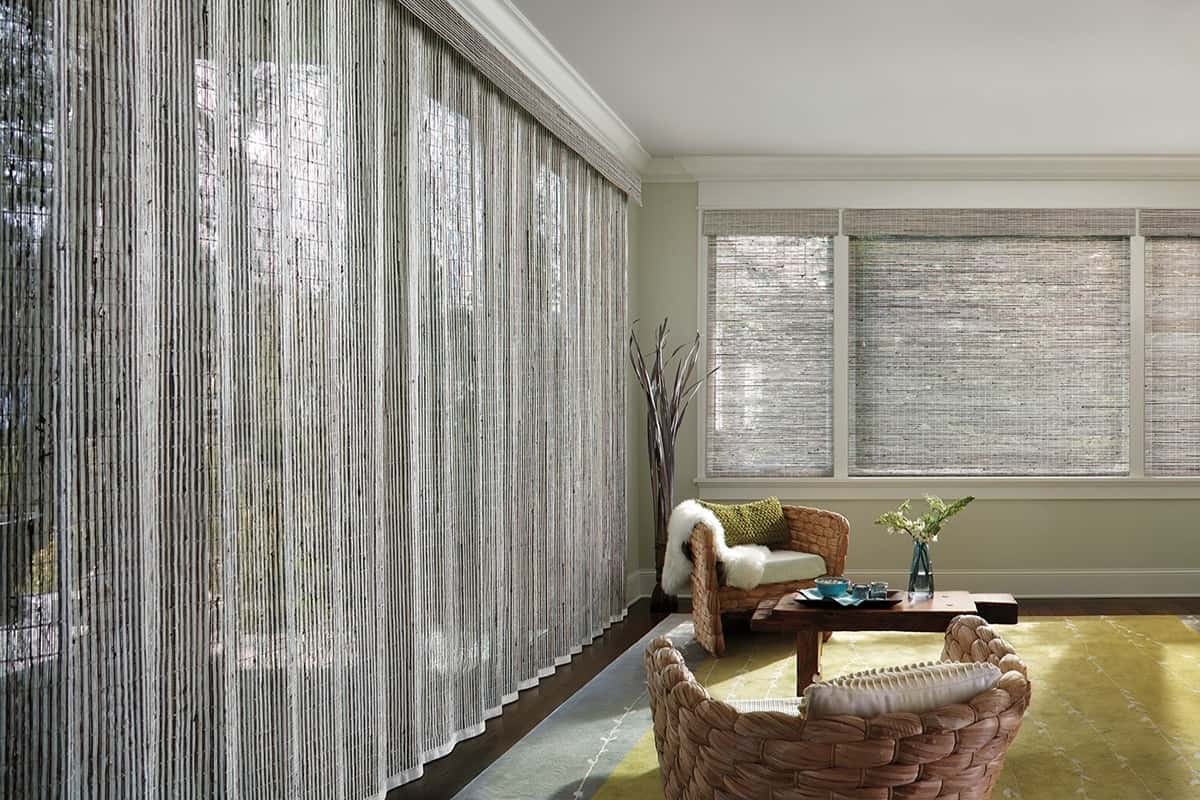 Best woven shades for homes, Hunter Douglas Provenance® woven wood shades near Costa Mesa, California (CA)