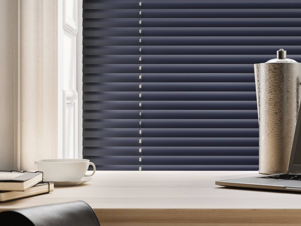 Hunter Douglas Modern Precious Metals® Mini Blinds near Costa Mesa, California (CA)